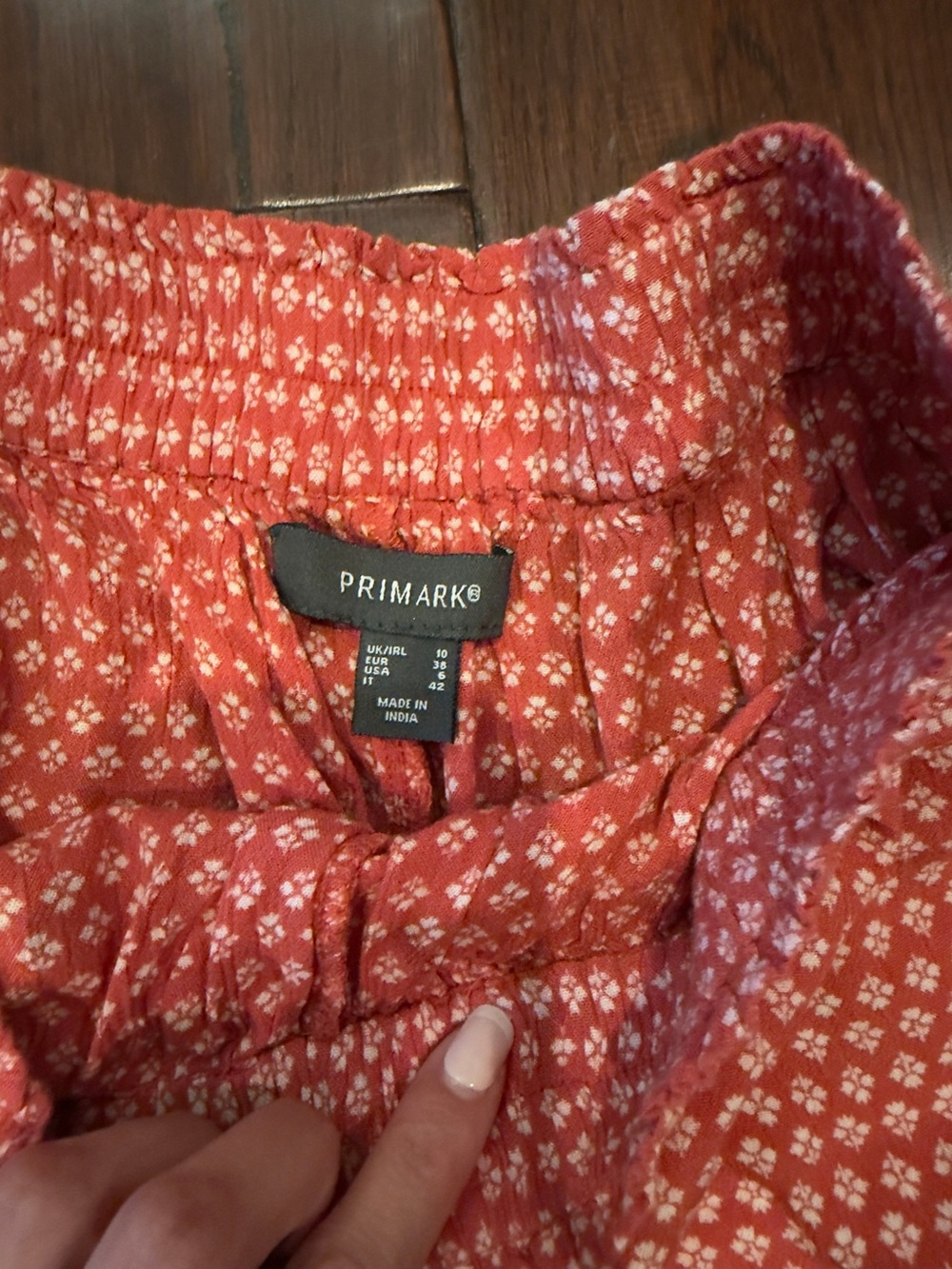 Primark Flowy Patterned Shorts - Picture 3 of 4